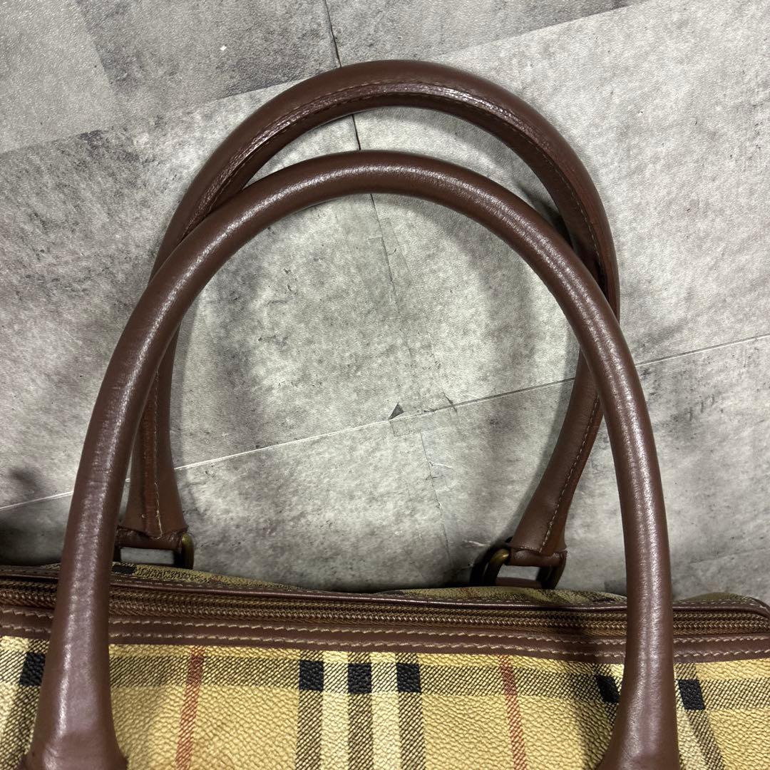 【希少・入手困難】✨Burberrys Mini Boston Bag Y2K