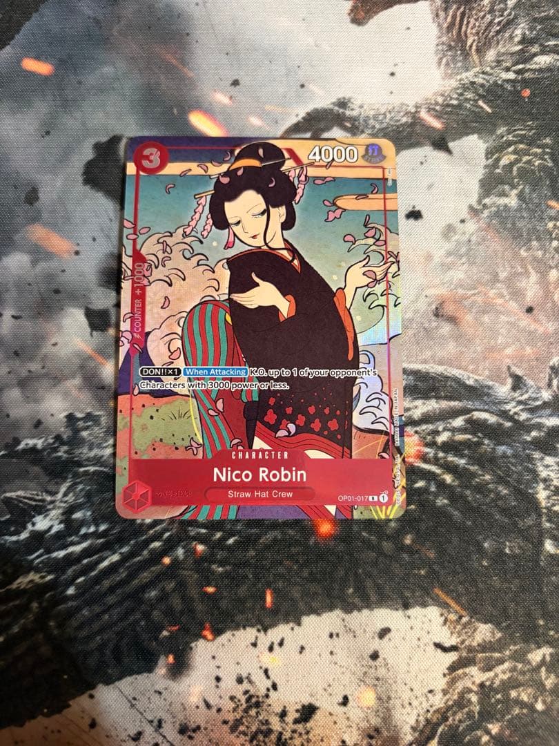 ワンピースカード ロビン 【英語版】(1st アニバーサリー セット)　浮世絵