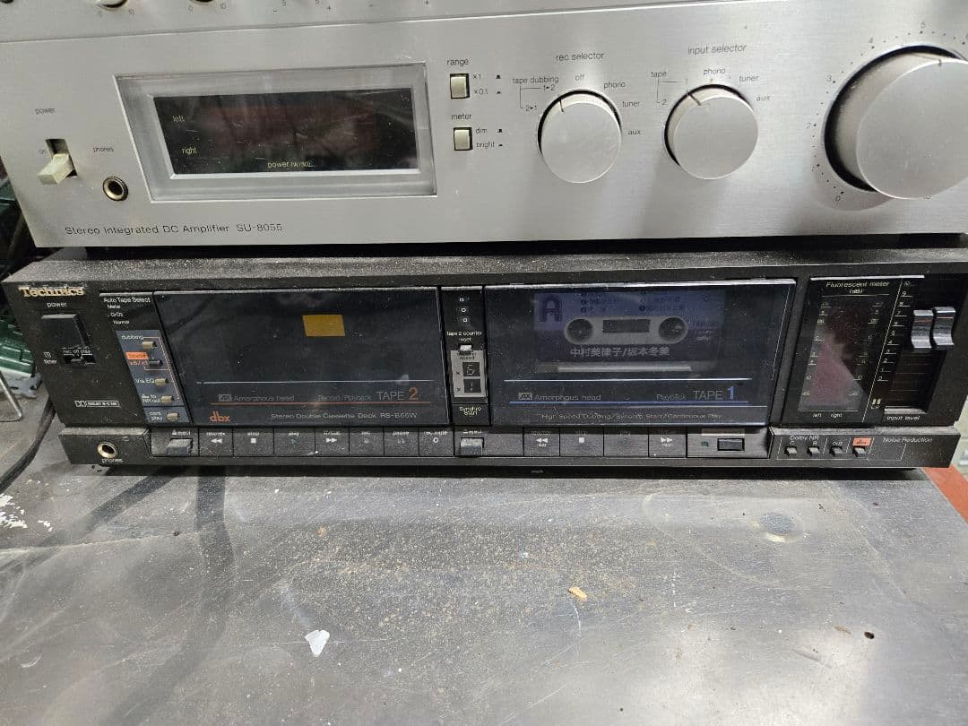 Technics 4セット オーディオ ターンテーブル アンプ カセットデッキ