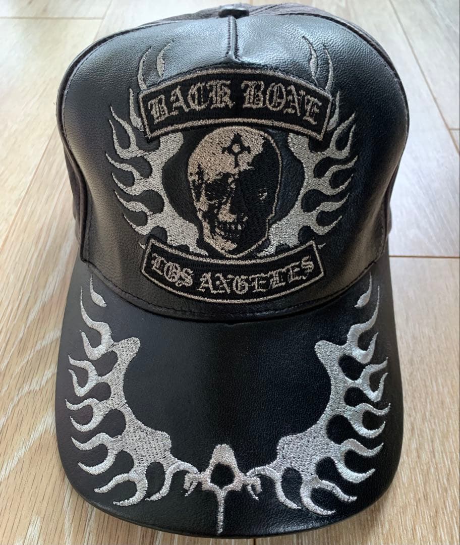 BACK BONE バックボーン ディアスキンキャップblacktop BTMC