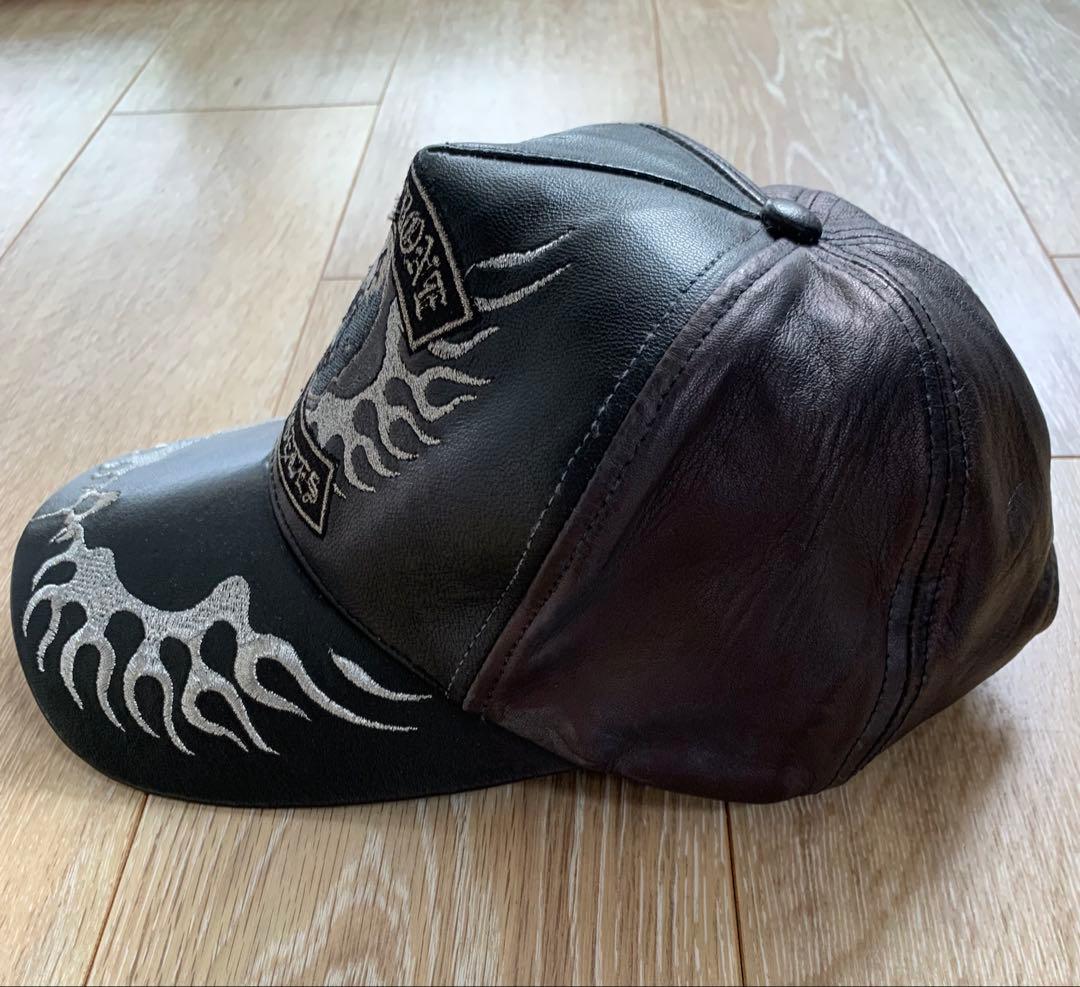 BACK BONE バックボーン ディアスキンキャップblacktop BTMC