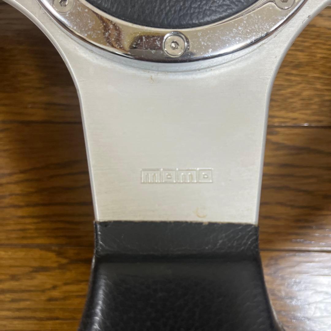 ヒガシMOMO ステアリングホイール 3スポーク 黒