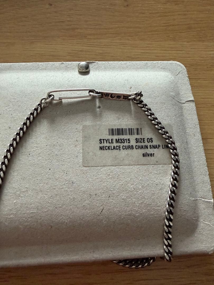 o*様 WERKSTATT：MUNCHEN CURB CHAIN SNAP L