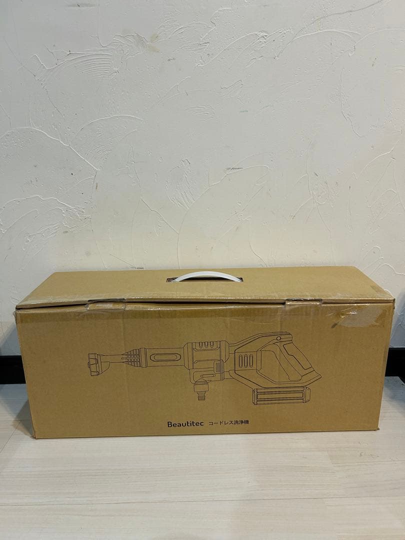【未使用品】ビューティテック コードレス高圧洗浄機 Beautitec
