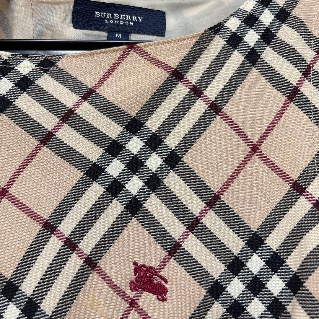 【Burberry London 】 膝丈ワンピース