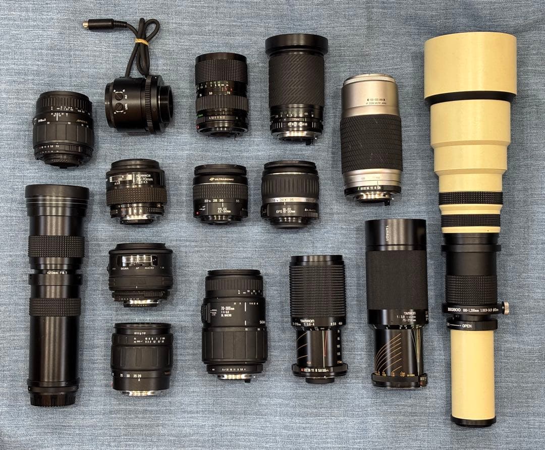 ▪️ジャンクレンズ 15本セット