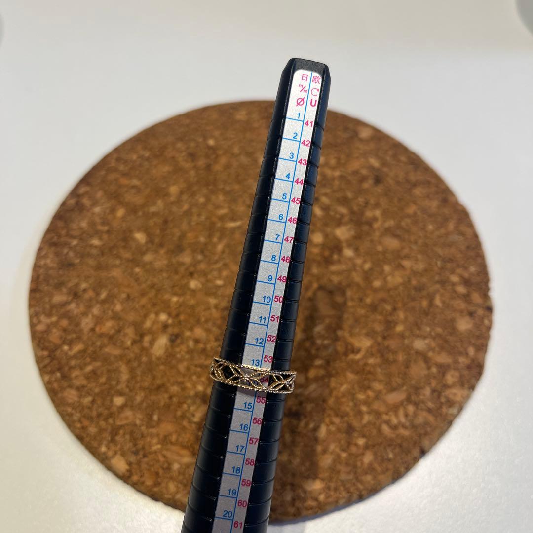 agate K10ダイヤモンドリング 13号（※14号）