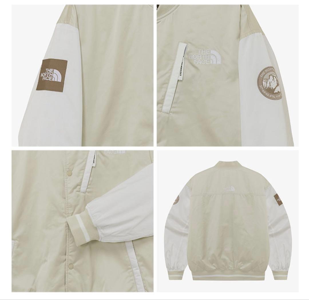 軽量！THE NORTH FACE ホワイト スタジャンMサイズ