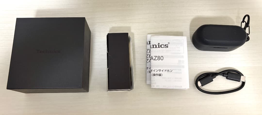 【ジャンク品】Panasonic Technics EAH-AZ80 シルバー