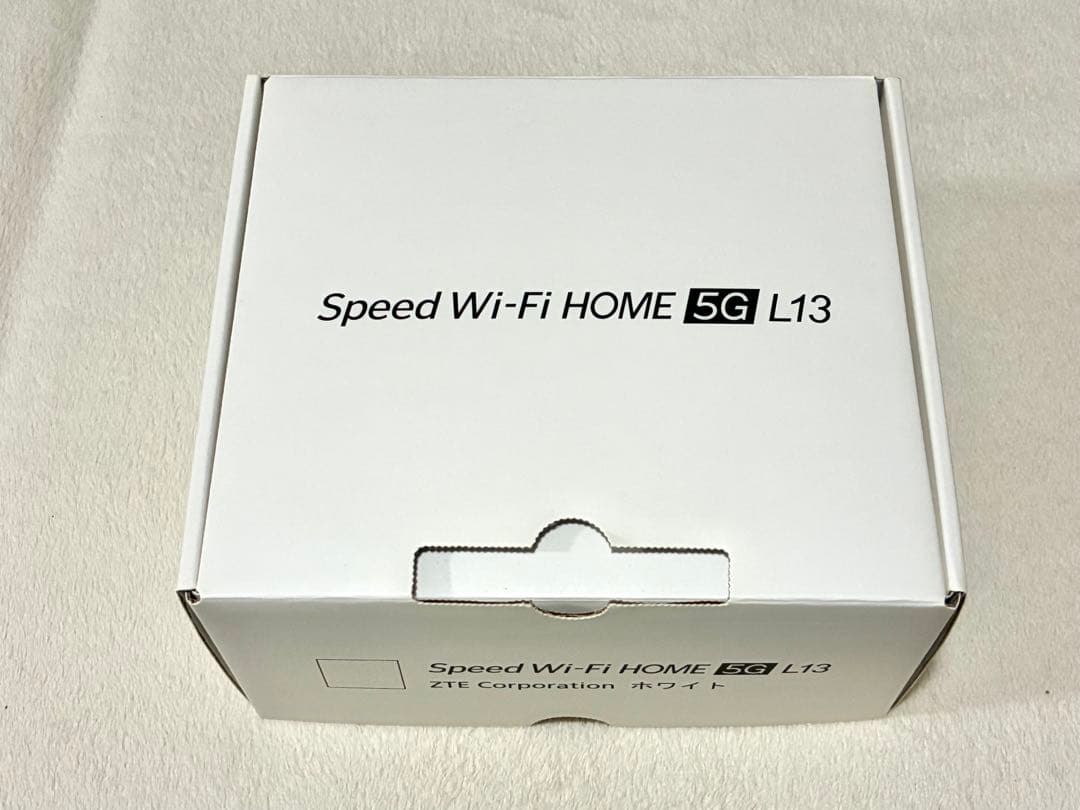 【美品！】Speed Wi-Fi  5G L13 本体セット
