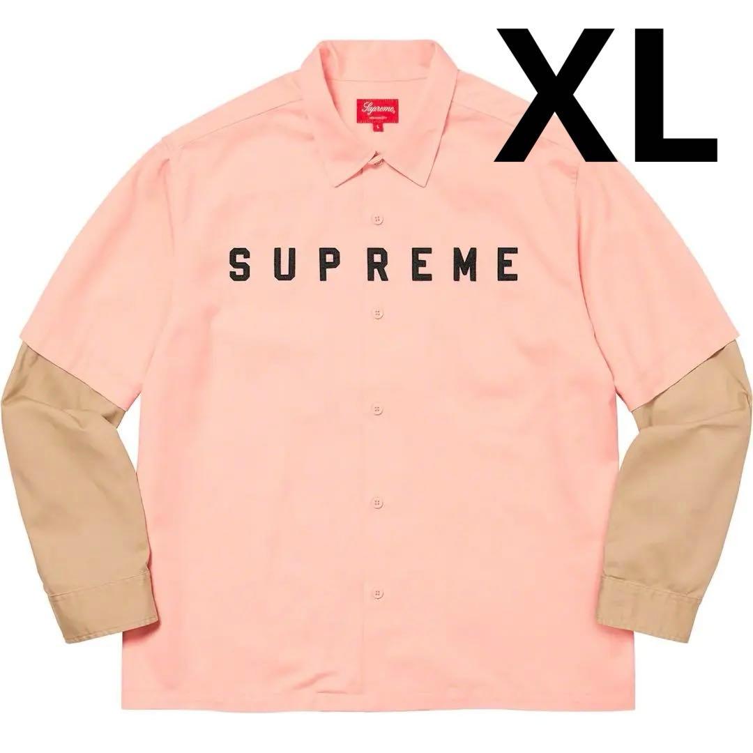 トップス Supreme 20fw 2-Tone Work Shirt XL
