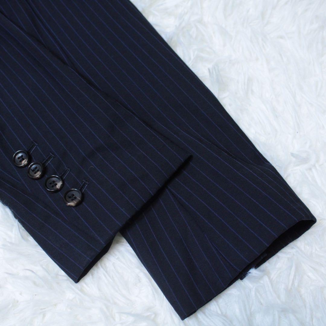 セオリーリュクス BERGMAN SUPER 120s セットアップ ストライプ