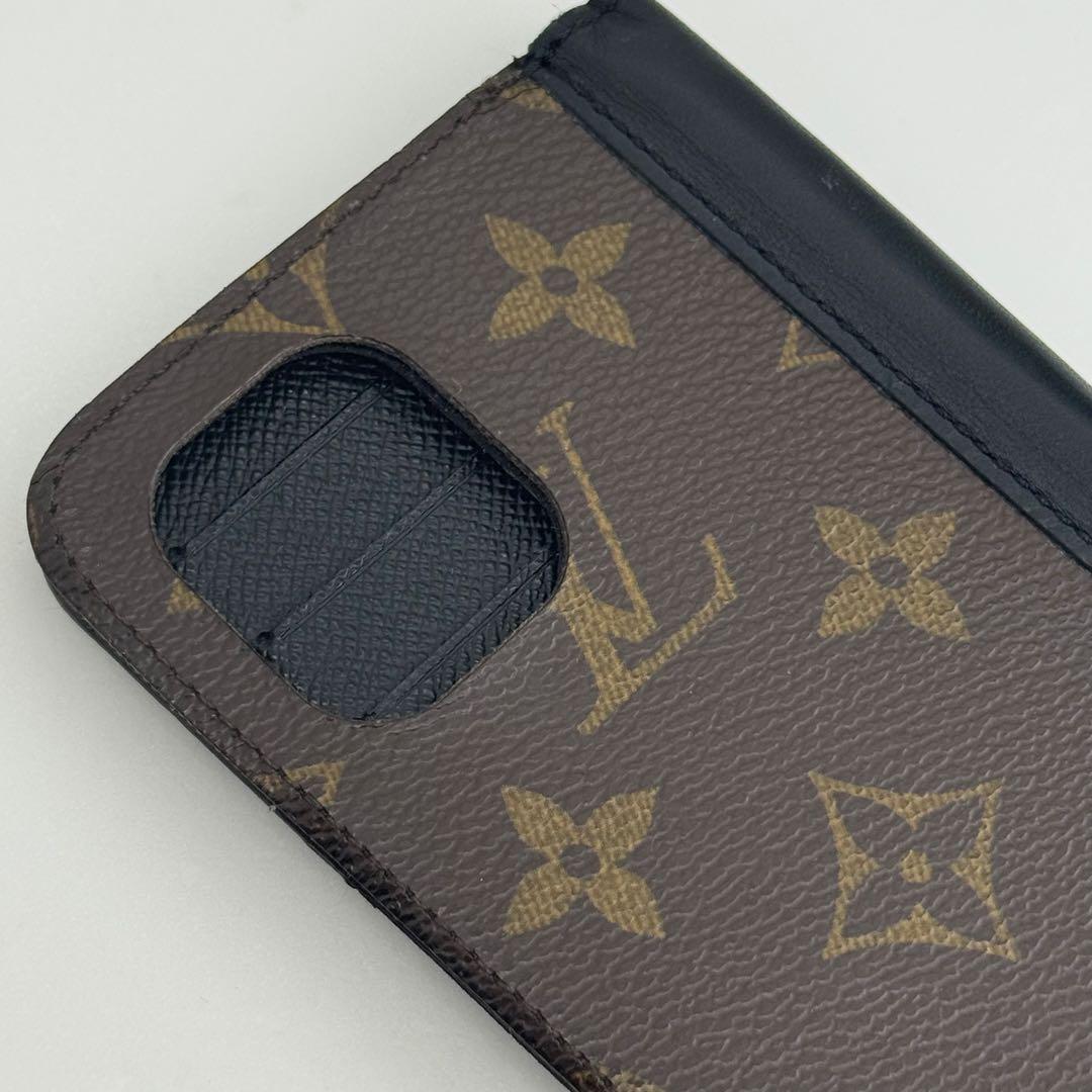 ルイヴィトン iPhone11 黒茶 スマホケース 0663c1