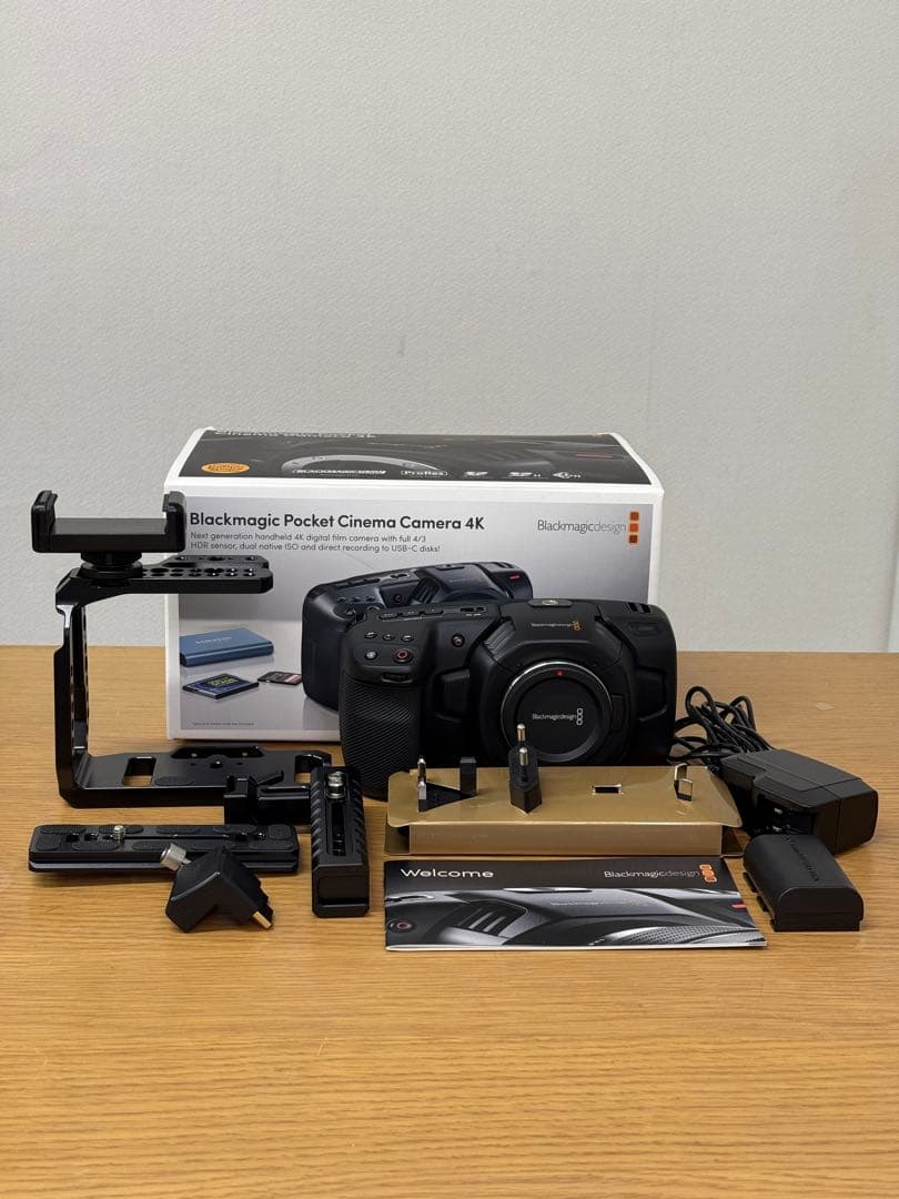Blackmagic BMPCC4K リグ付き