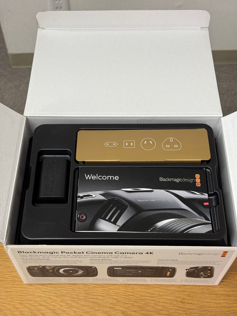 Blackmagic BMPCC4K リグ付き