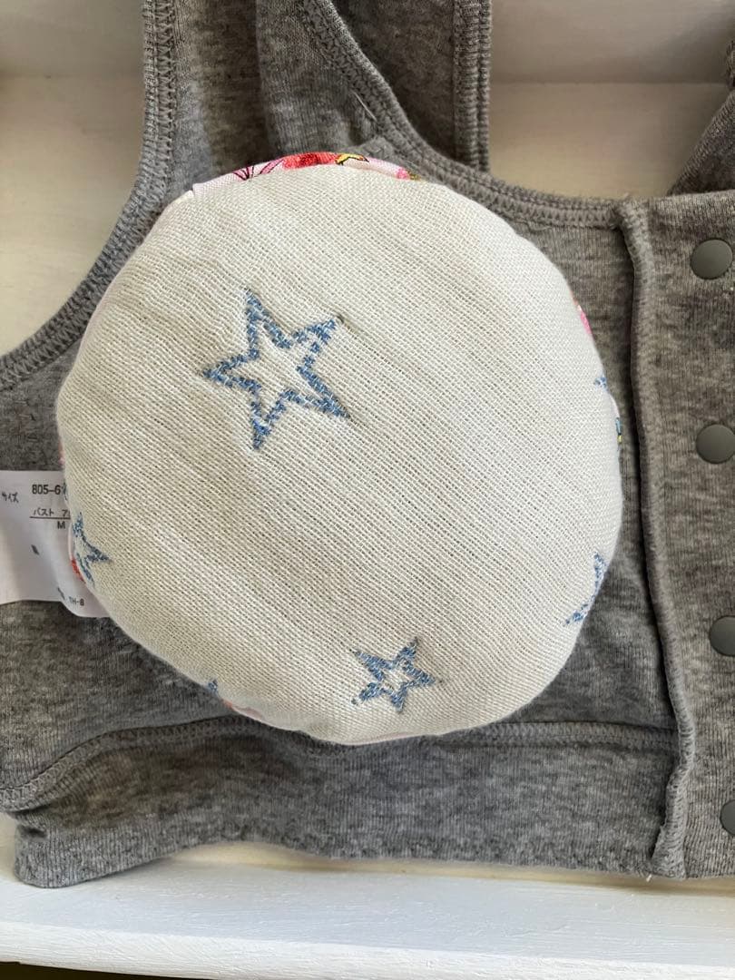 乳がんパッド　Lサイズ　丸形　【138】 ハンドメイド　デコパージュ雑貨