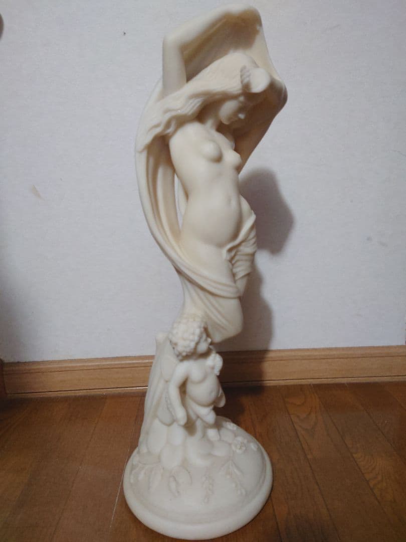 ヴィーナス少女少年像石像オブジェ置物美術品西洋美術アンティーク