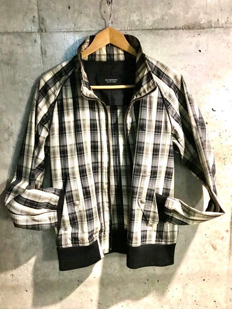 正規品　BURBERRY BLACK LABEL 大人気チェック柄ジャケット