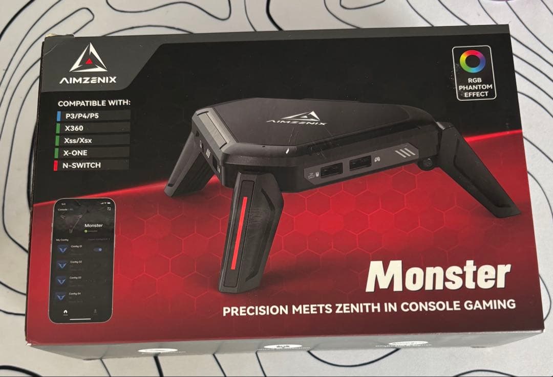 AIMZENIX MONSTERコンバーター　　プレデター感度設定入り❗️値下げ⭕️
