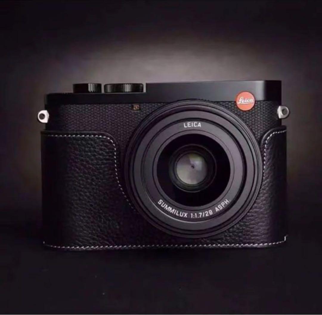 美品　本革 カメラケース LEICA ライカ Q Typ116 用