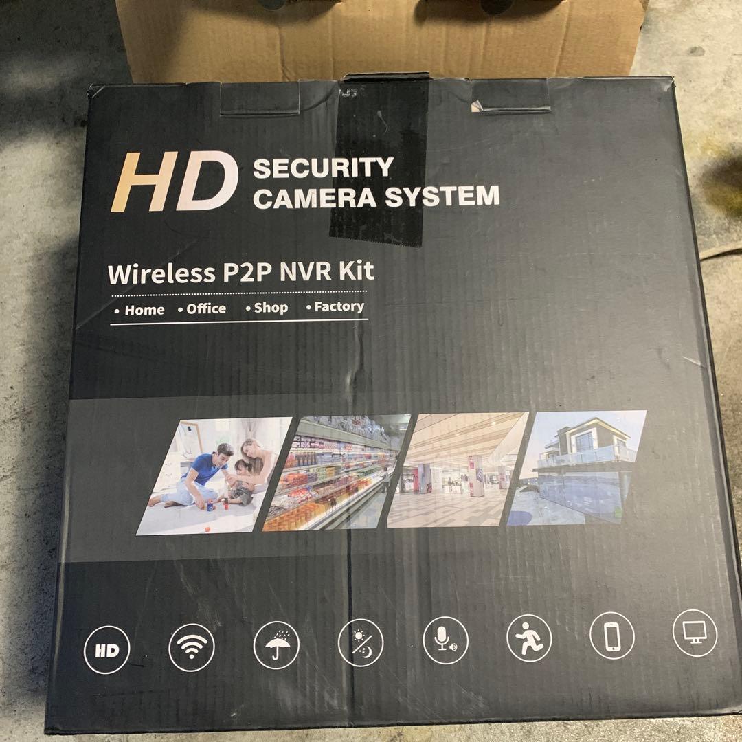 SOOHAO ワイヤレスNVR 防犯カメラ