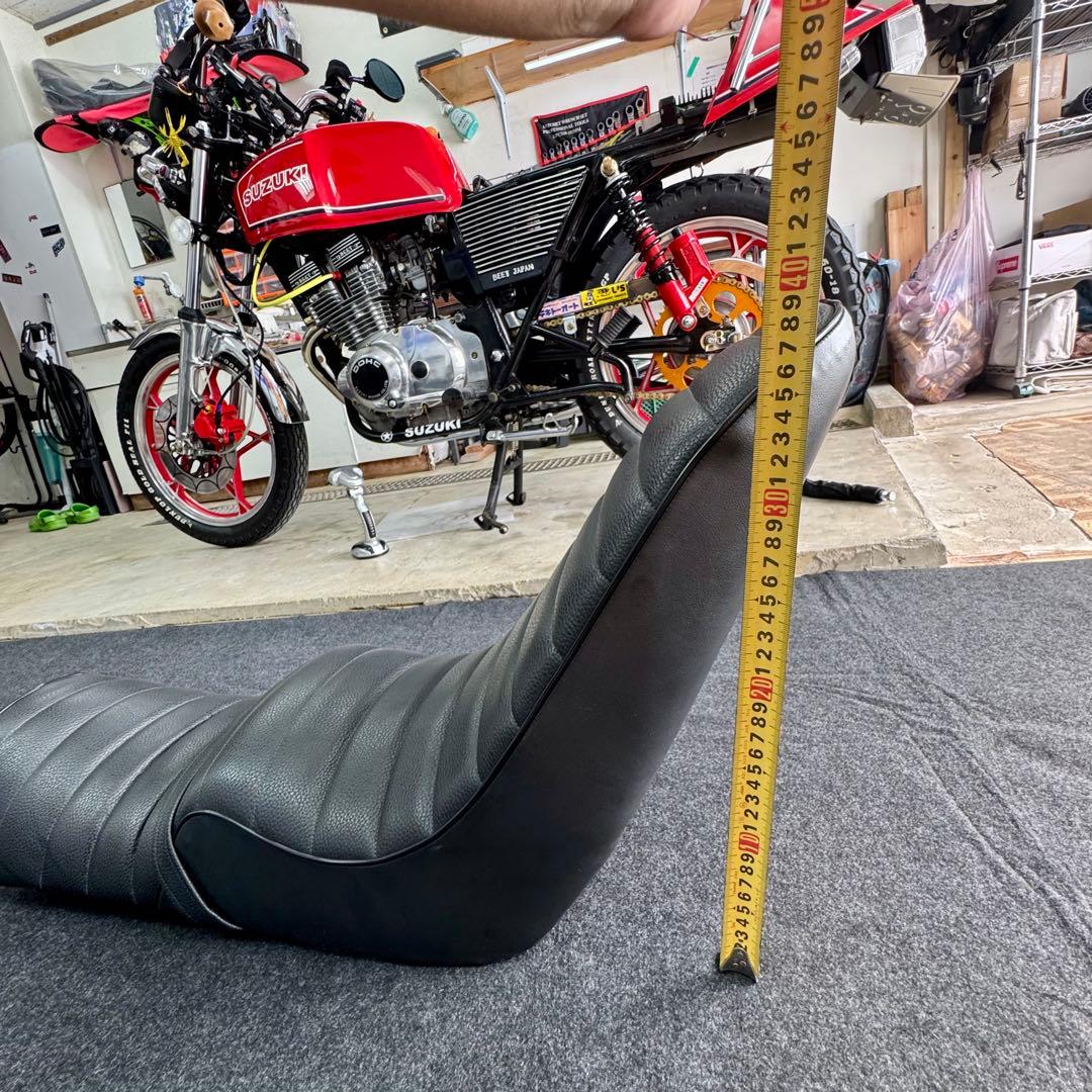 GSX250E GSX400E ザリ 三段 シート チョビ三 チョビサン