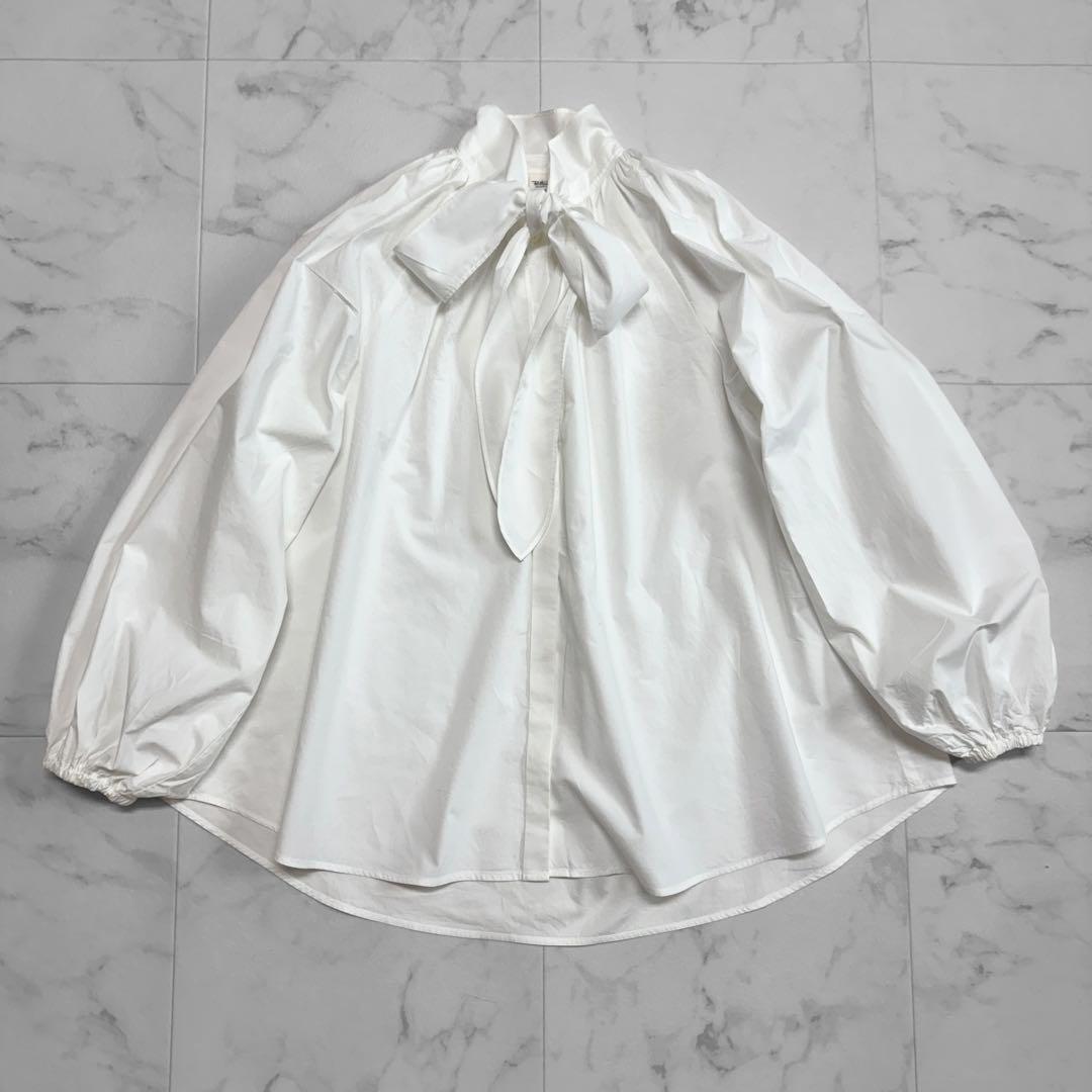 ロンハーマン ボウタイブラウス ホワイト