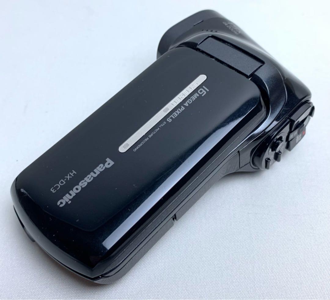 Panasonic ビデオカメラ ブラック HX-DC3-K