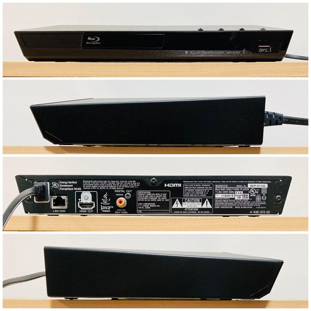 美品 北米仕様 SONY BD／DVDプレーヤー BDP-S1100
