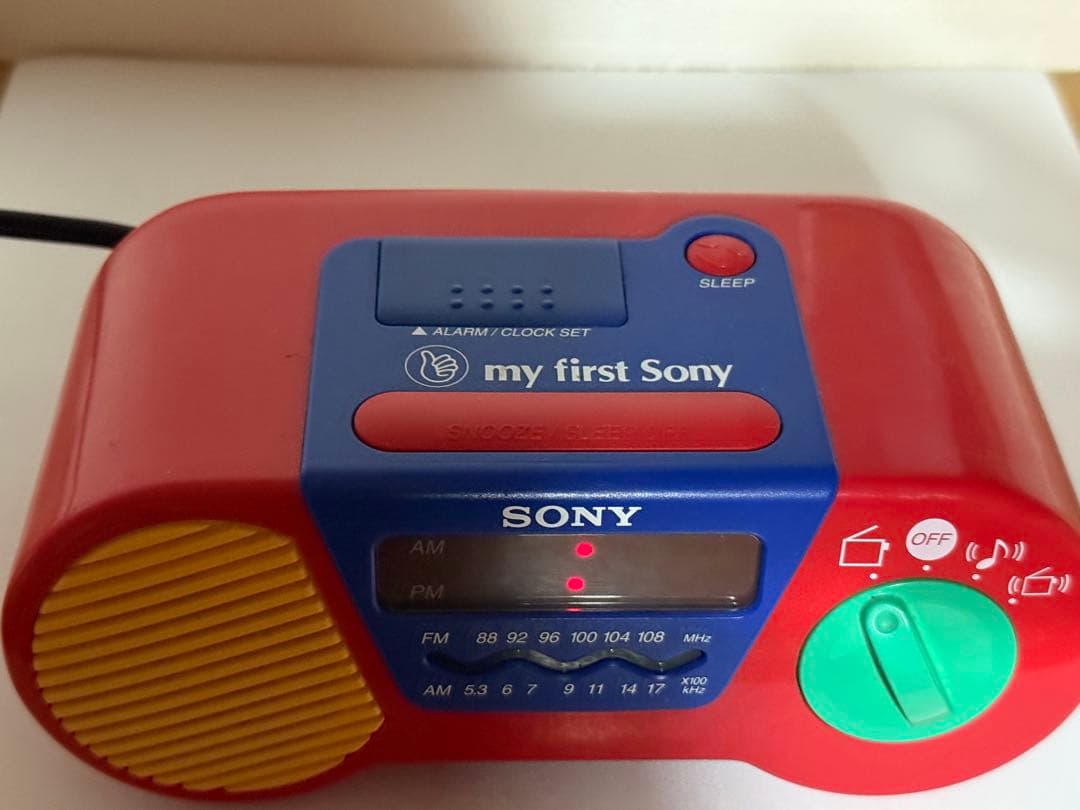 ラジオ・コンポ my first sony ICF-C6000 clock radio