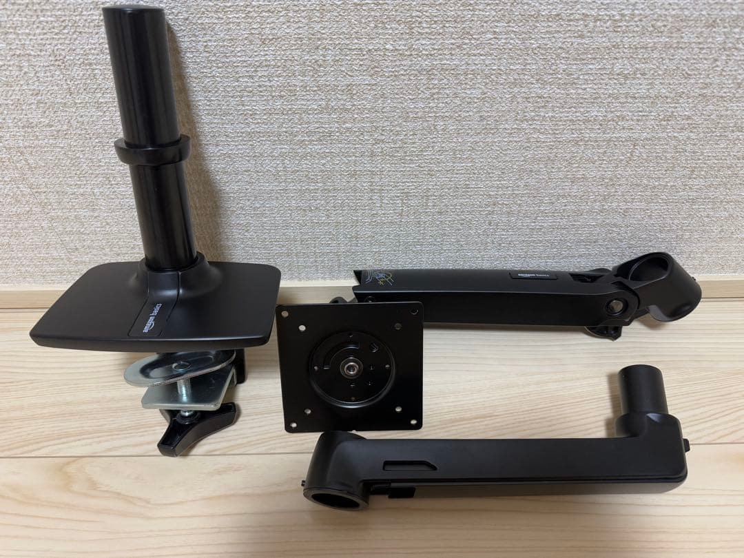 Amazonベーシック モニターアーム シングル エルゴトロンOEM