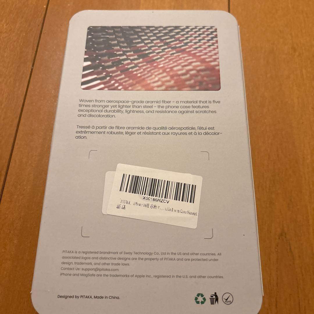 PITAKA Tactile Woven Case iPhone16用