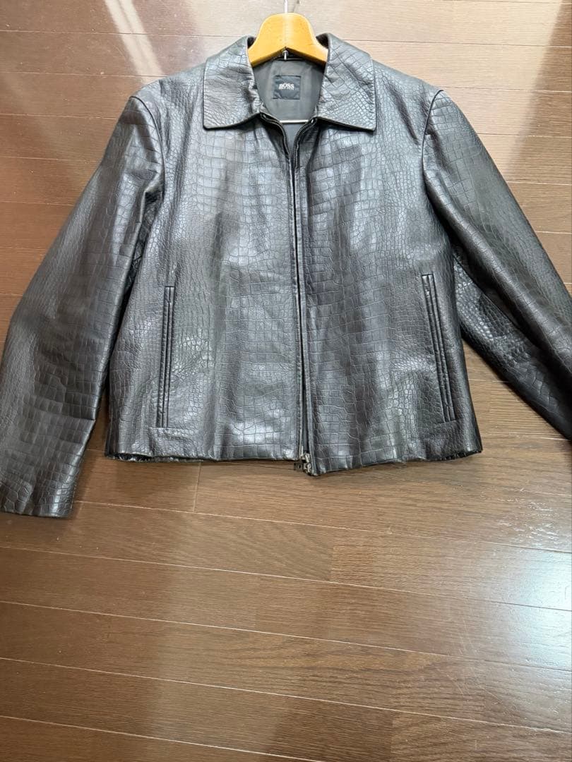 Hugo boss レザージャケット