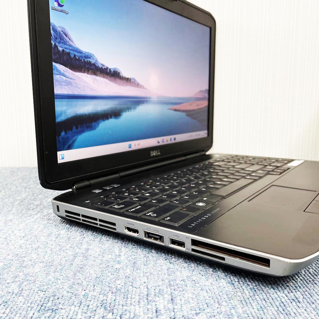 DELL デル　ノートパソコン　Windows11　爆速SSD搭載　初期設定済み
