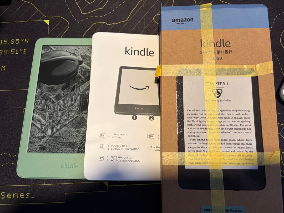 美品 Amazon Kindle 11世代 16gb matcha