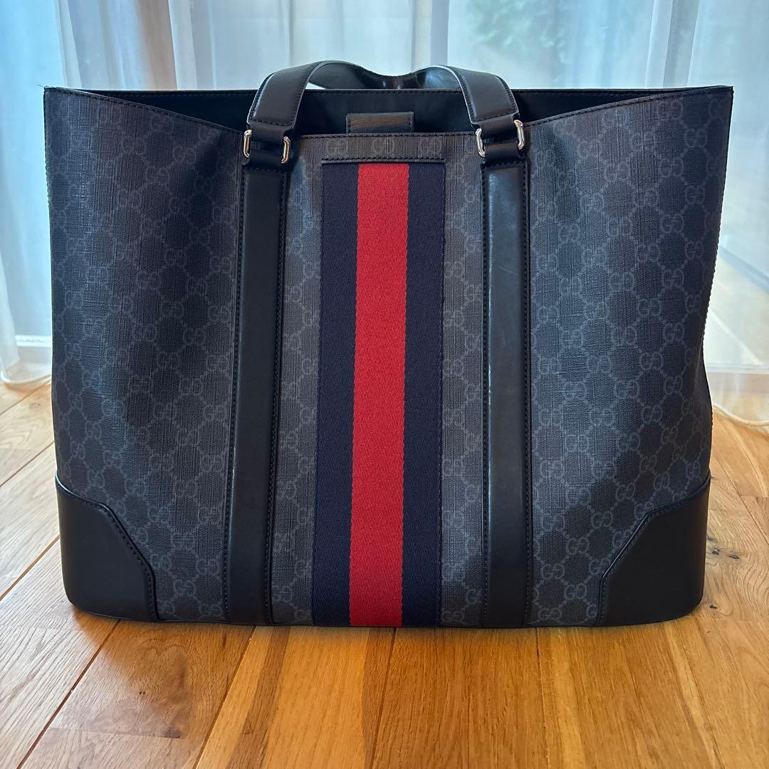 Gucci GGパターン トートバッグ　大容量