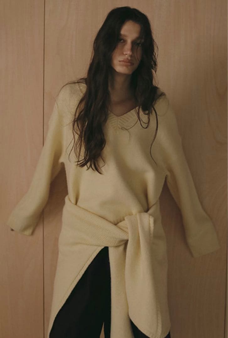 ETRE TOKYO Vネック2wayニットプルオーバー