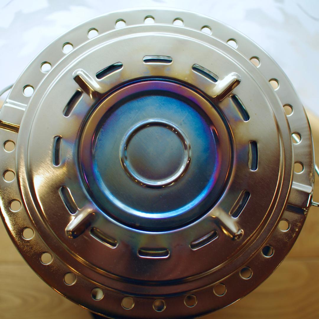 きれいな焼色の天板です! !　フジカハイペット ホワイト 反射板付き