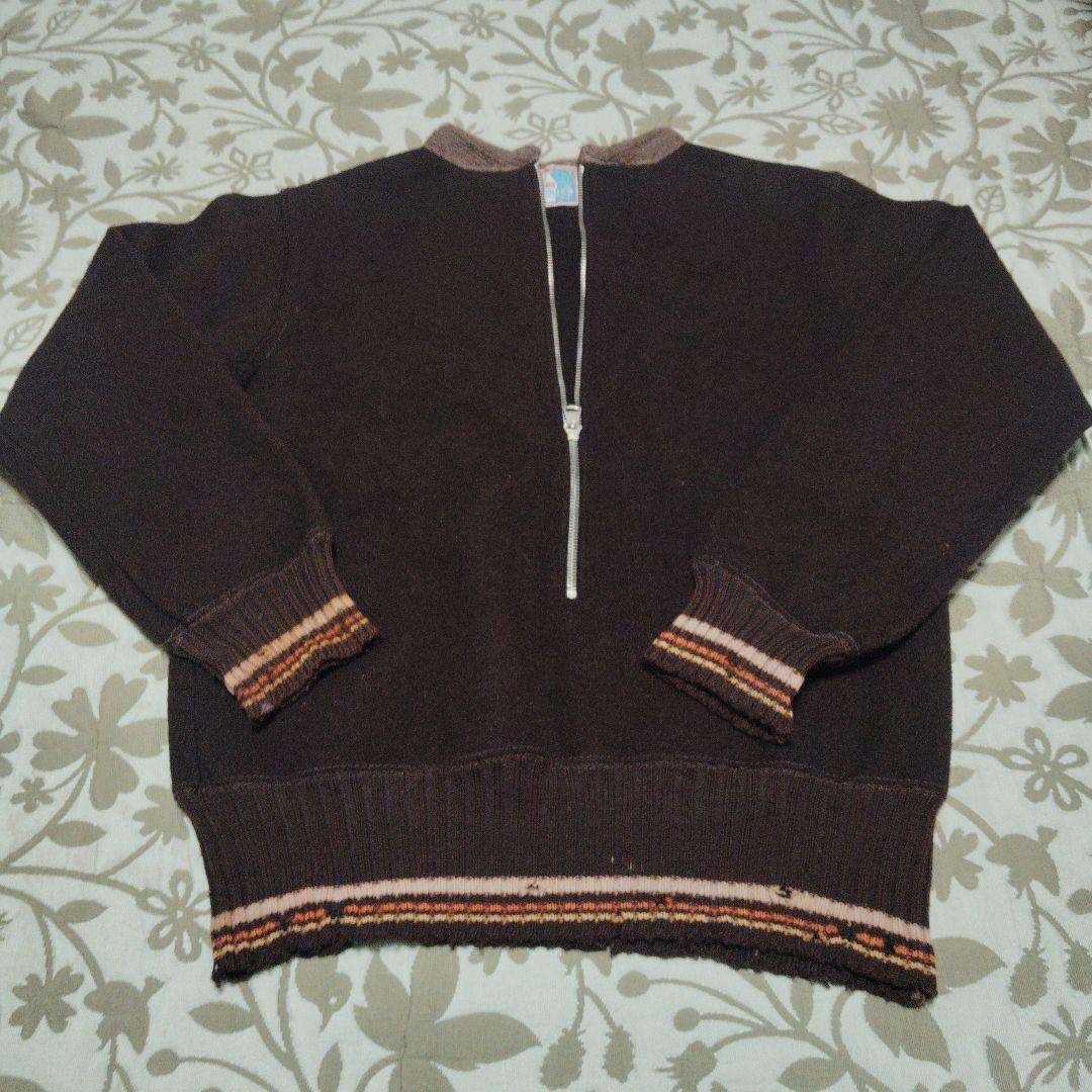 こ*き様 30'sハーフジップセーター