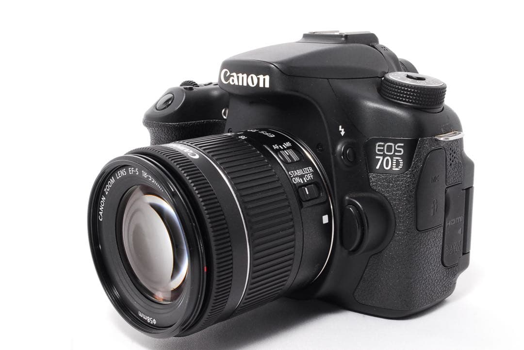 WiFiで楽々転送◆Canon EOS 70D◆ハイアマチュア機◆一眼レフカメラ