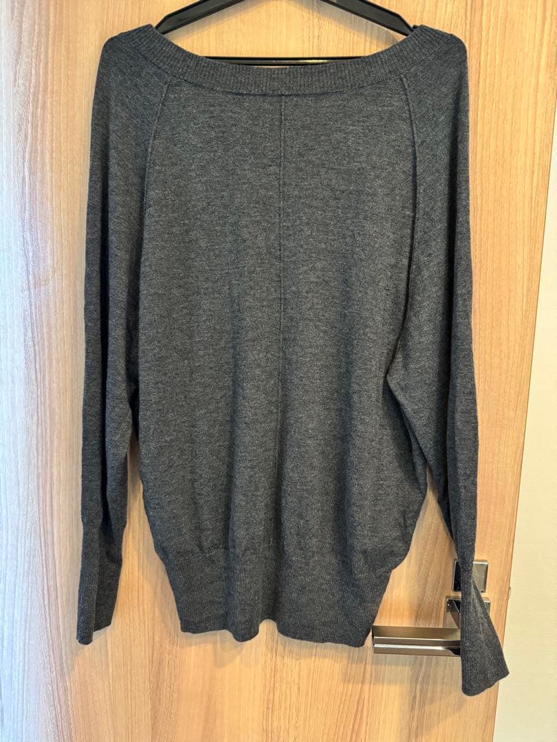 Whim Gazette ウールハイゲージⅤネックプルオーバー美品