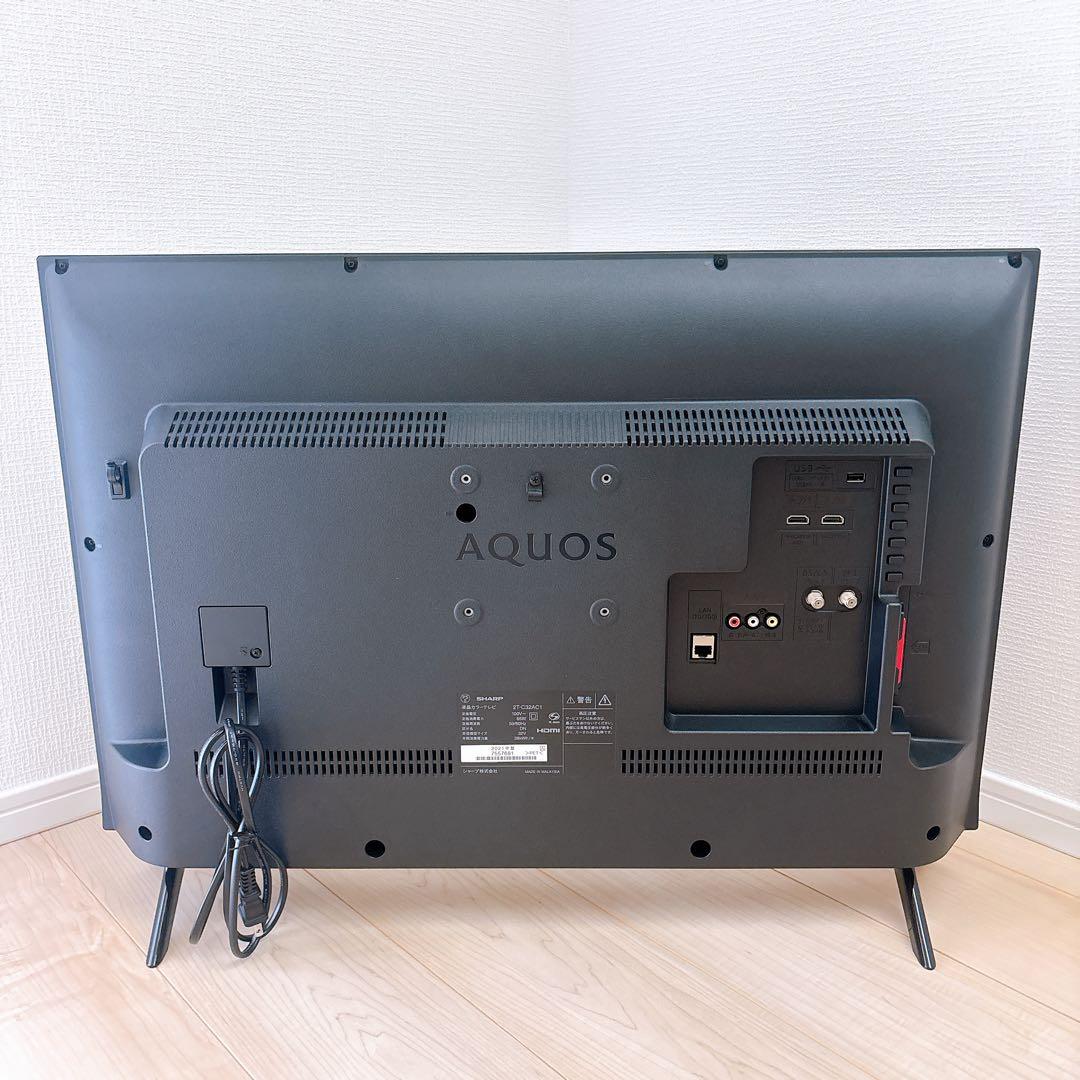 ★初期化済★SHARP AQUOS 32インチ液晶テレビ 2021年製
