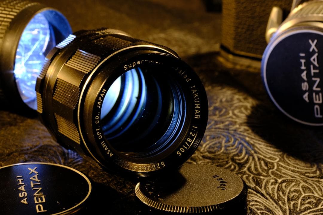 Pentax SPF + SMC 55mm最終 & 105mm 完動品