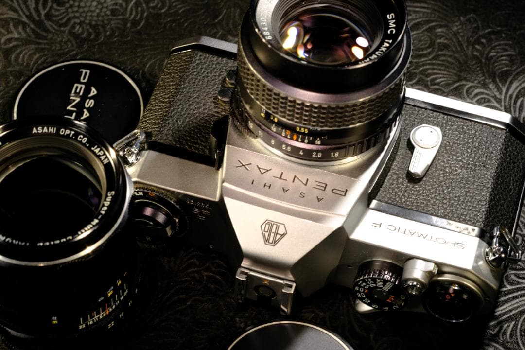 Pentax SPF + SMC 55mm最終 & 105mm 完動品