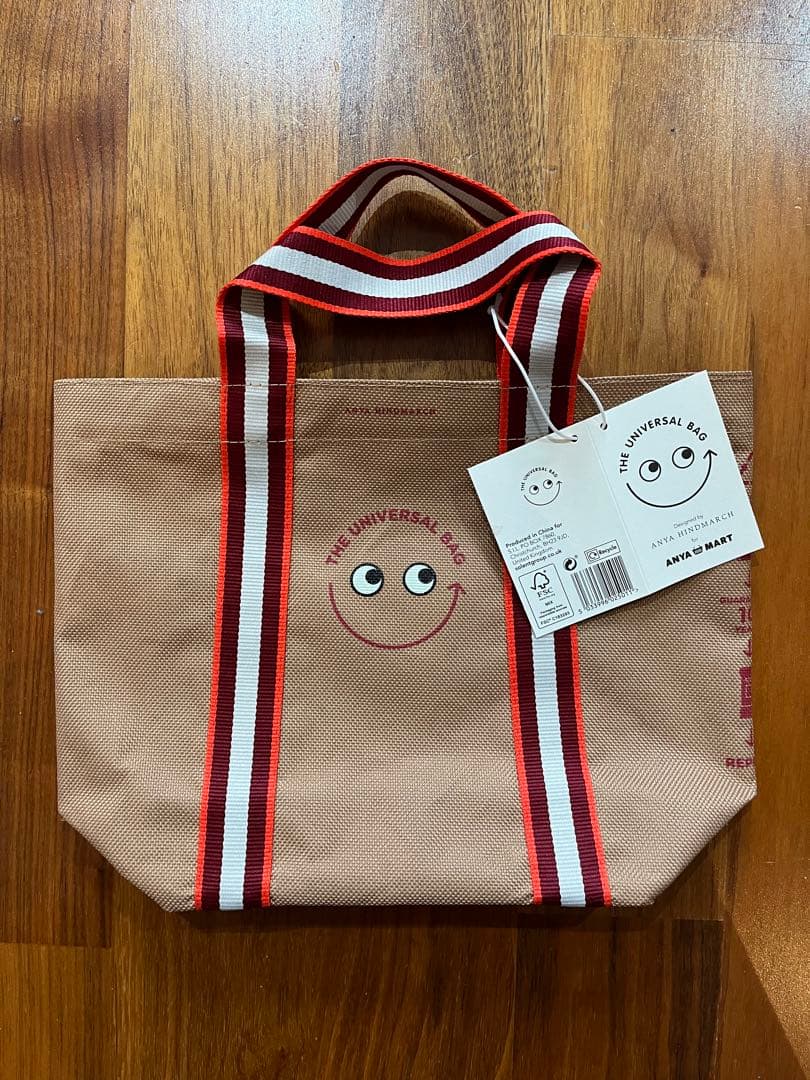 ロンドン アニヤハインドマーチ ミニユニバーサル トートバッグ エコバッグ