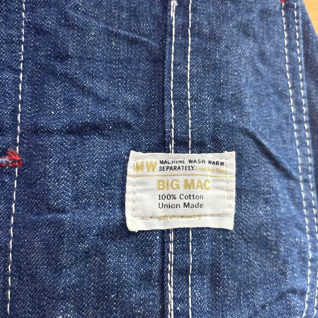 BIG MAC 70年代デニムオーバーオール