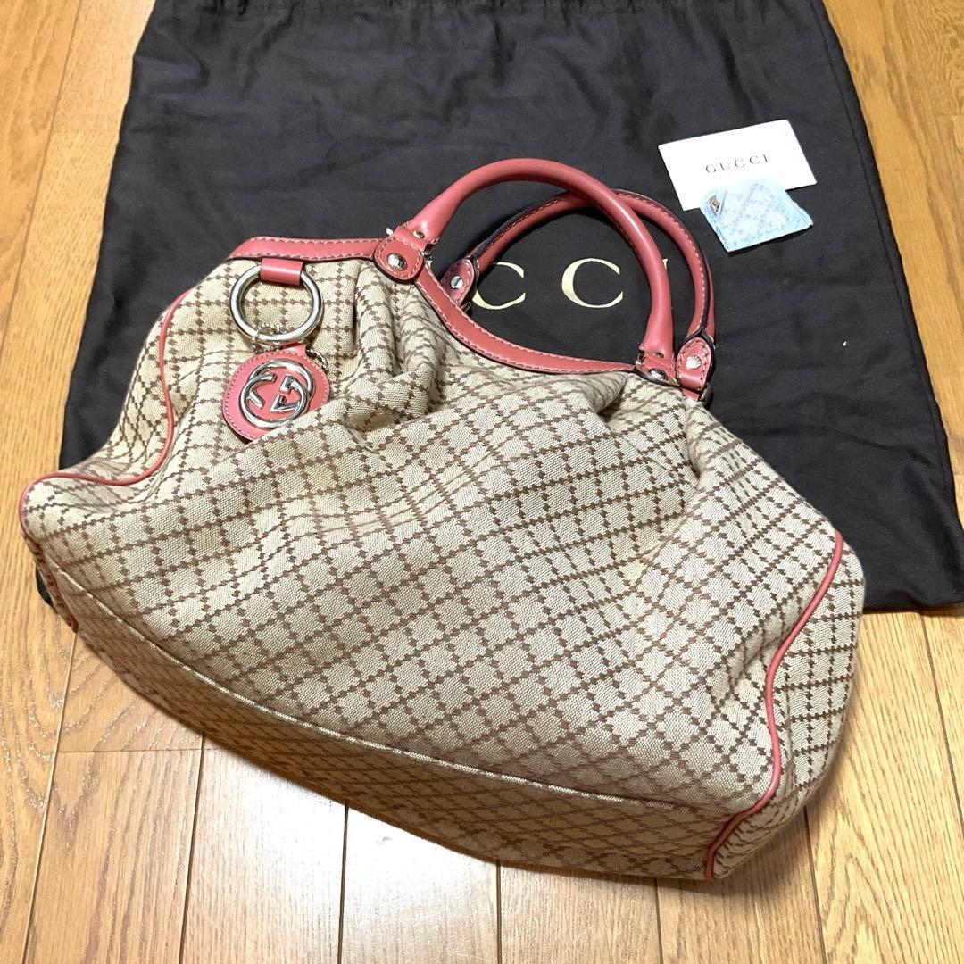 美品　グッチ　トートバック