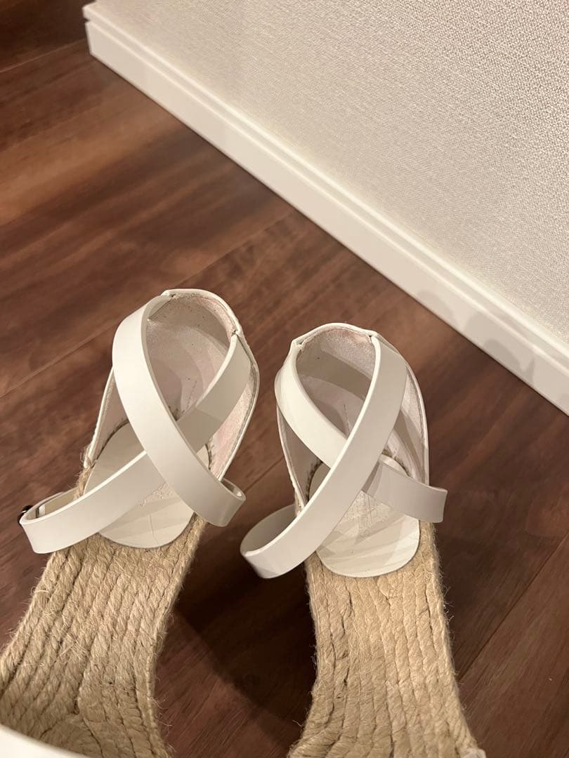 ユッピー　エルメスHERMES　エスパドリーユ　サンダル