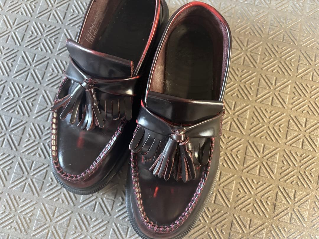 Dr.Martensドクターマーチン タッセルローファー RED 24cm