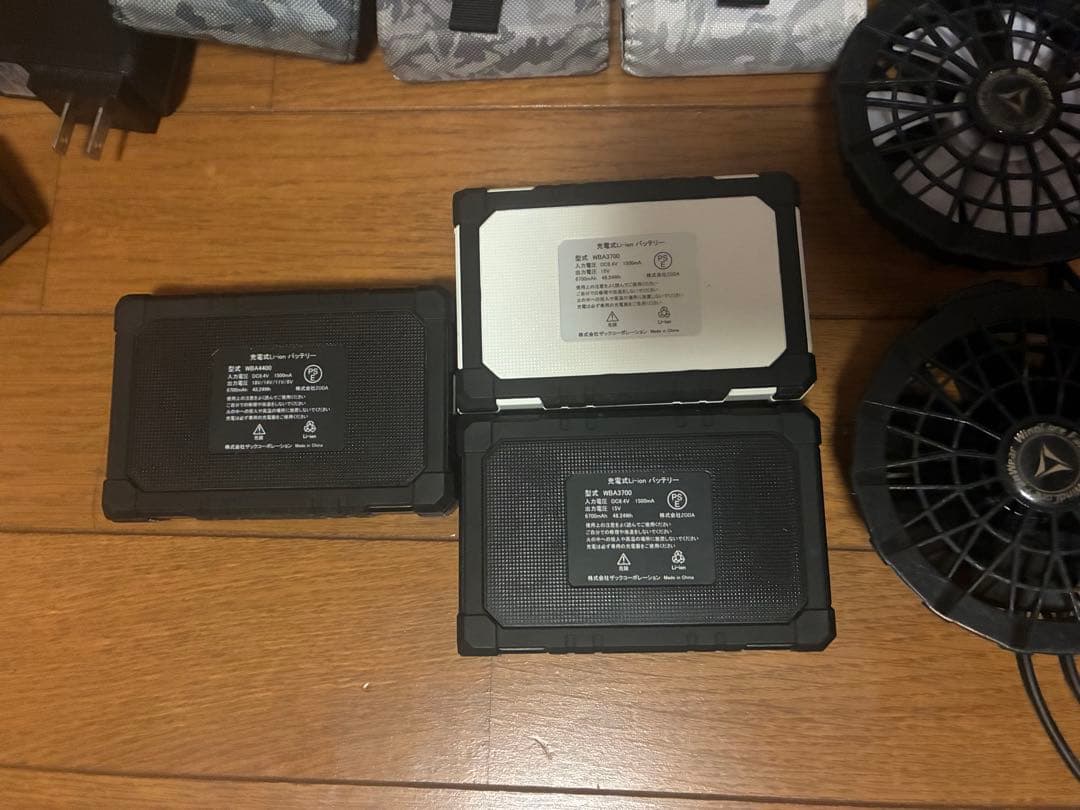 WindCore バッテリー　workman 冷却ファンセット一式